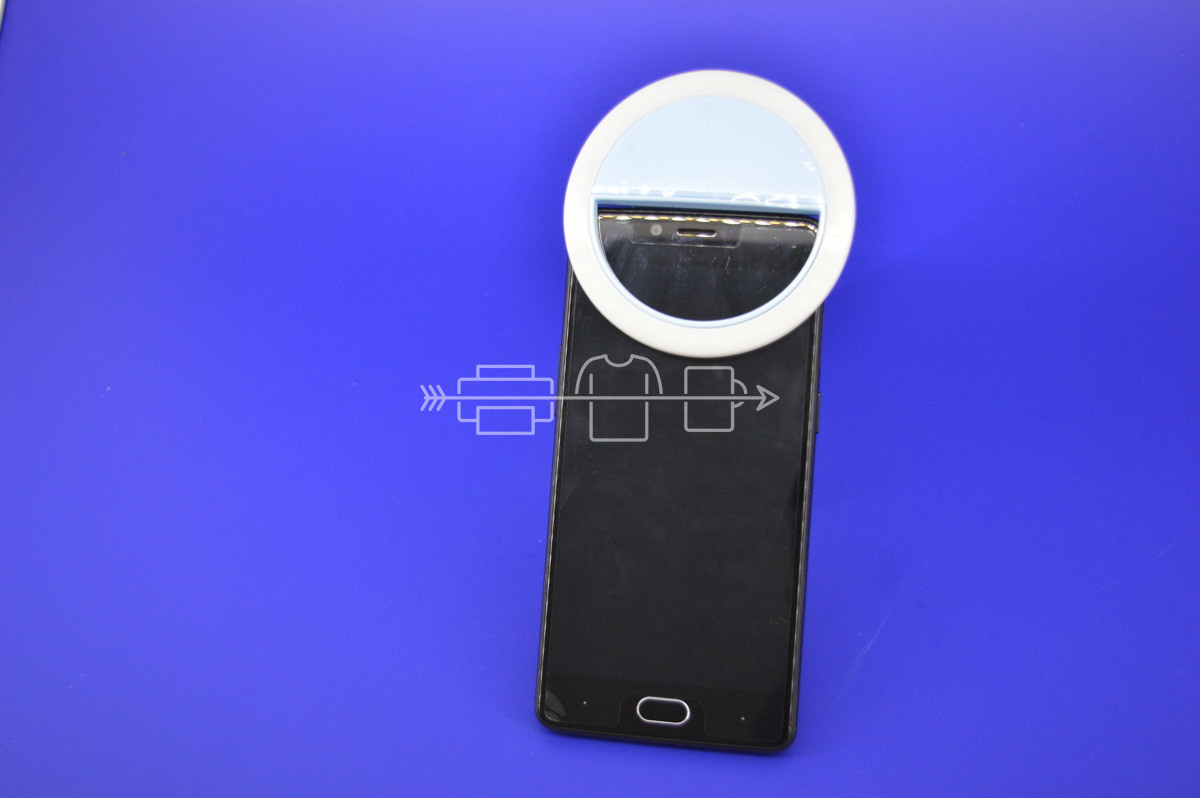 Кружка Stackable для сублимации белая/т-синяя